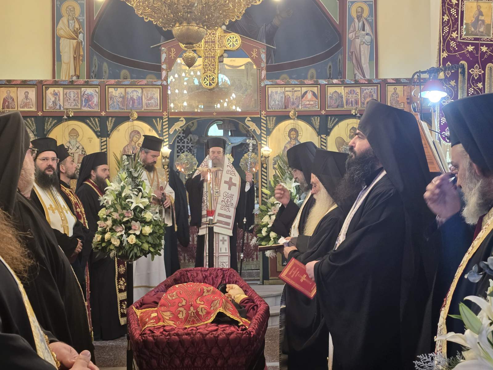 Η Εξόδιος Ακολουθία του Αρχιμ. Νέστορος Γρίμπα στην Ι. Μ. Ιερισσού