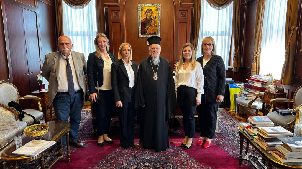 i-filoptochos-Αdelfotita-balinou-ston Η Φιλόπτωχος Αδελφότητα Μπαλίνου στον Οικουμενικό Πατριάρχη