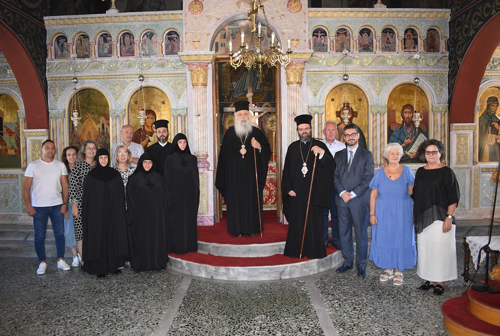 i-iera-moni-panagias-faneromenis Η Ιερά Μονή Παναγίας Φανερωμένης Βαθυρρύακος υποδέχθηκε τον Αρχιεπίσκοπο Κύπρου