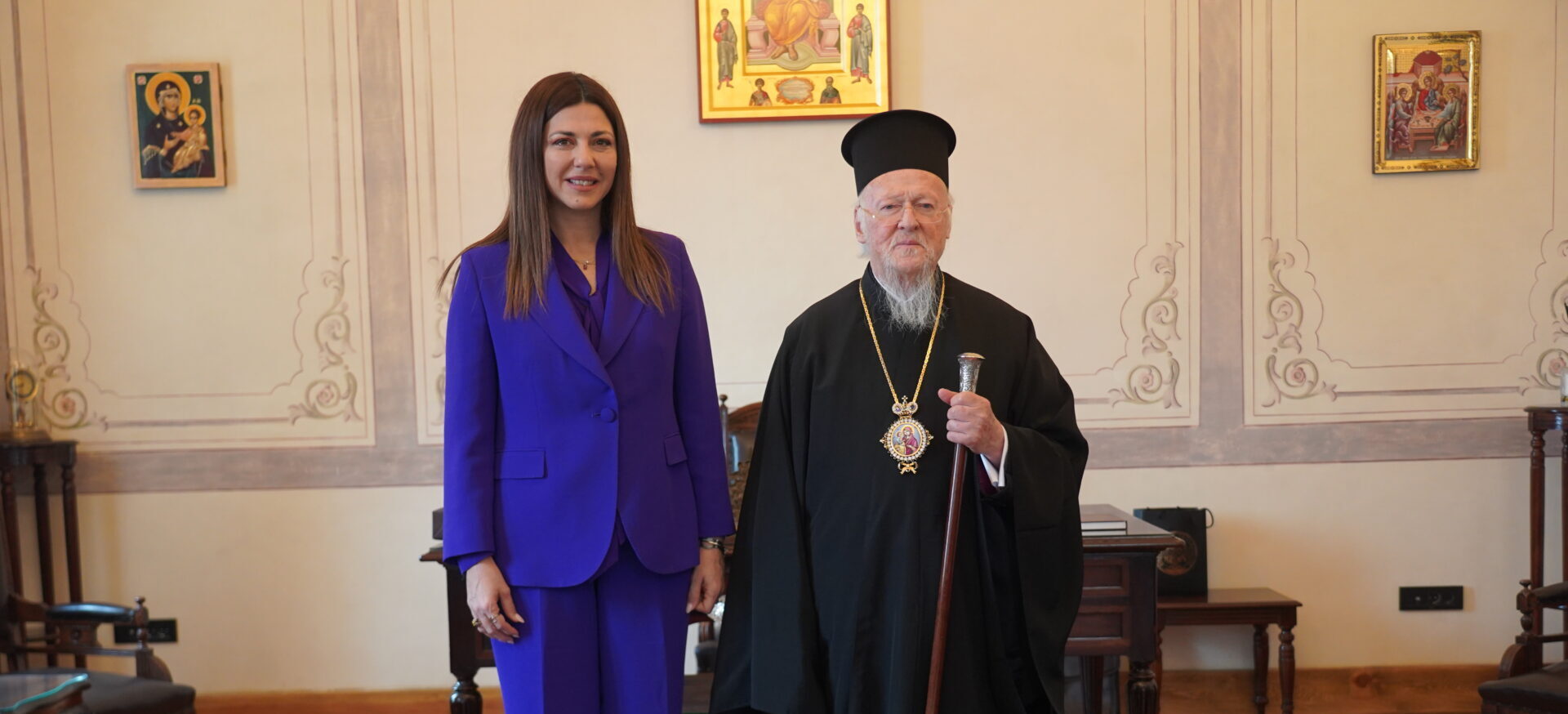 i-ipourgos-pedias-sofia-zacharaki Η Υπουργός Παιδείας Σοφία Ζαχαράκη στο Οικουμενικό Πατριαρχείο