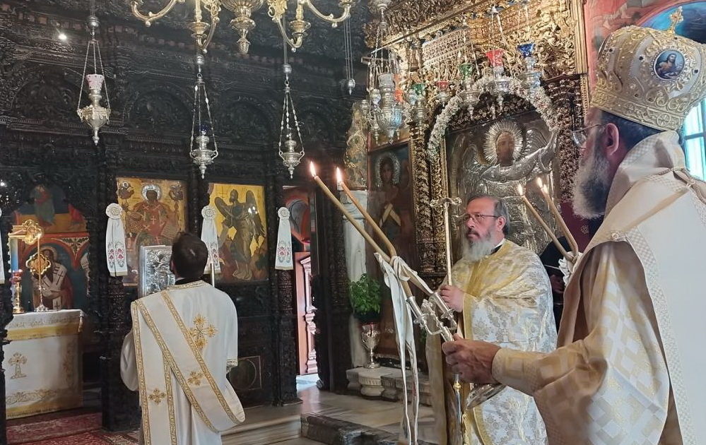 i-kiriaki-ton-Αgion-panton Η Κυριακή των Αγίων Πάντων στον Πανορμίτη Σύμης