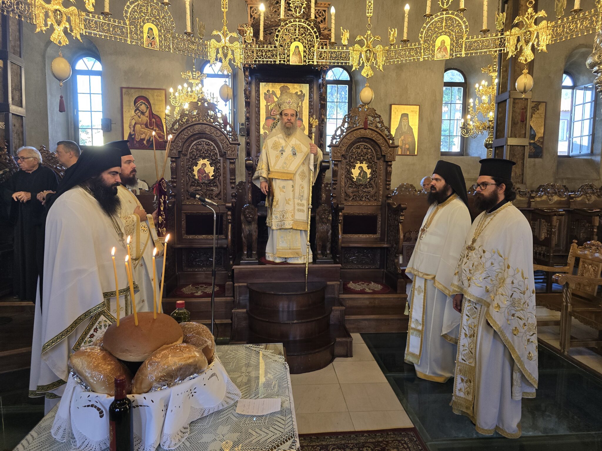 i-melissokomi-tis-Αrneas-timisan Οι Μελισσοκόμοι της Αρναίας τίμησαν τον Προστάτη τους