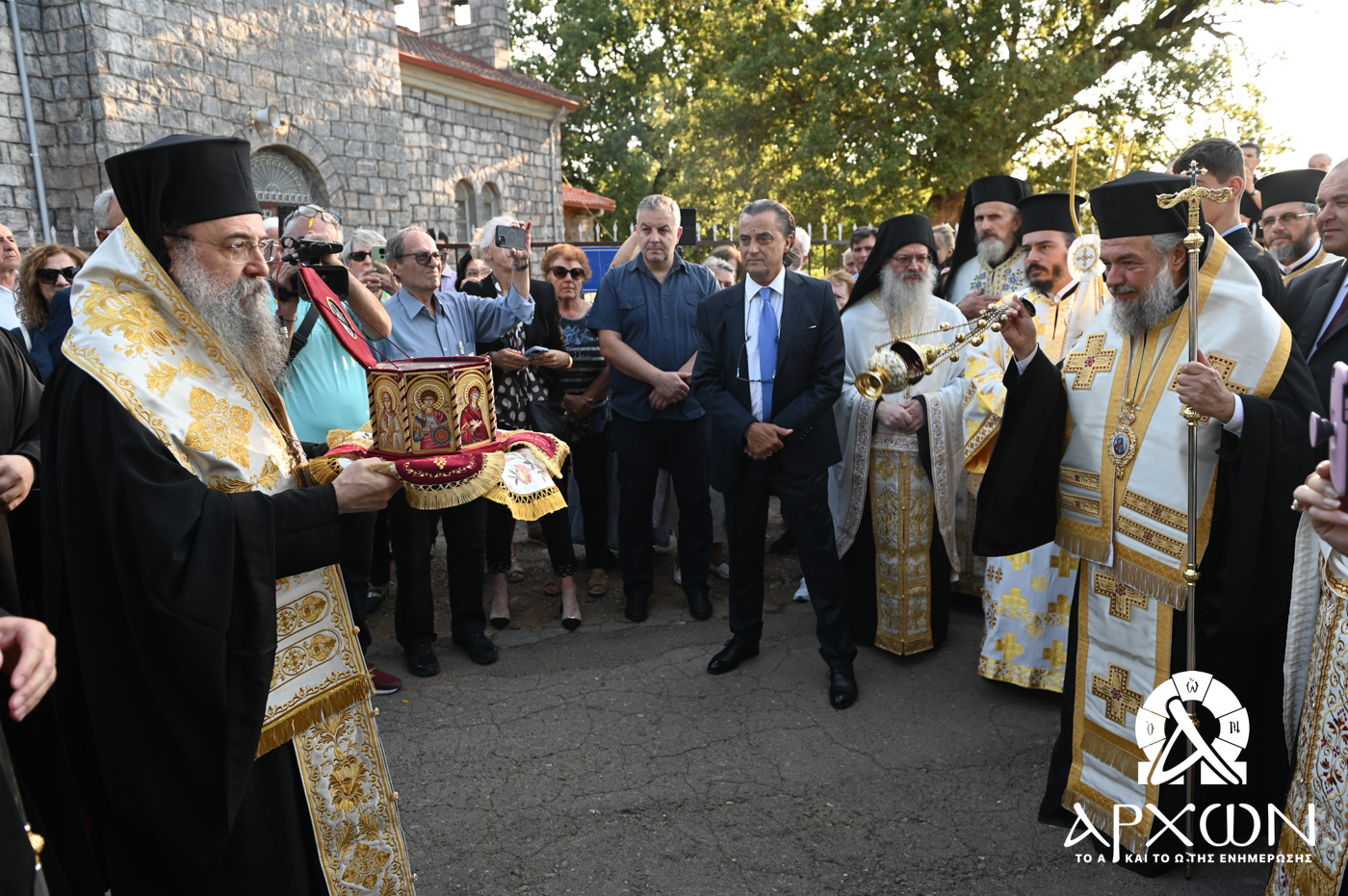 Η Νυμφασία υποδέχθηκε τον γόνο της Άγιο Γερβάσιο τον εν Πάτραις