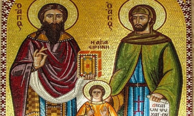 i-paraklisi-ton-Αgion-rafail Η Παράκληση των Αγίων Ραφαήλ, Νικολάου και Ειρήνης
