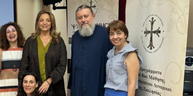 i-proedros-tou-eot-Άntzela Η Πρόεδρος του ΕΟΤ Άντζελα Γκερέκου στο Ίδρυμα Ποιμαντικής Επιμορφώσεως