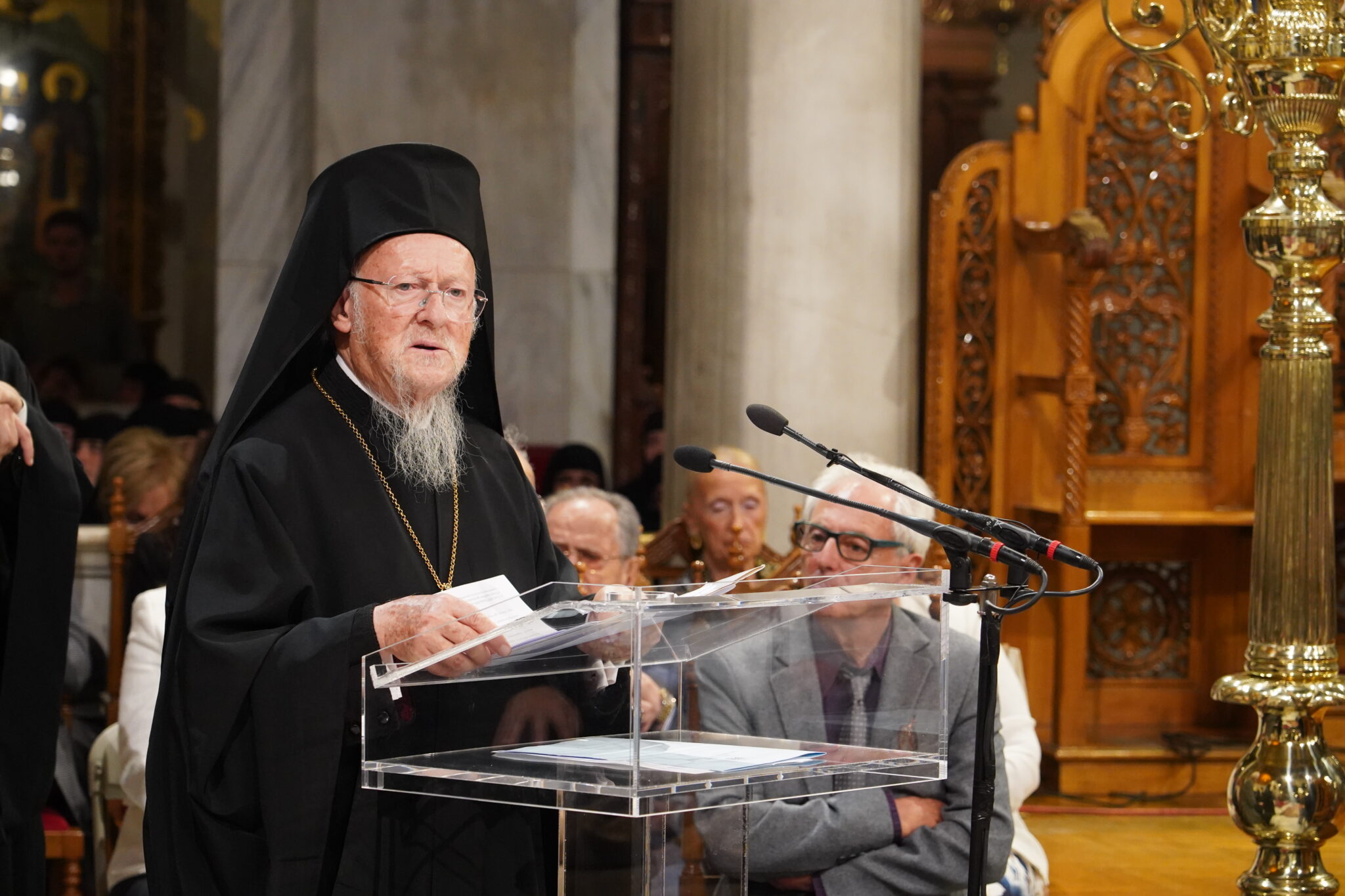 i-prosfonisi-tou-ikoumenikou-patriarchi Η προσφώνηση του Οικουμενικού Πατριάρχη στην έναρξη του Συνεδρίου “ΘΕΟΛΟΓΙΑ”