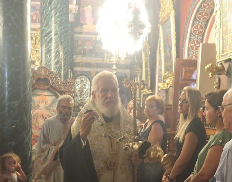 Η πρώτη Παράκληση της Παναγίας στην Ερμούπολη