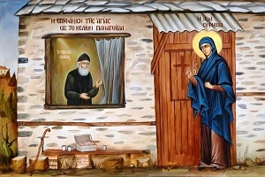 i-thavmasti-emfanisi-tis-Αgias Η θαυμαστή εμφάνιση της Αγίας Ευφημίας στον Άγιο Παΐσιο