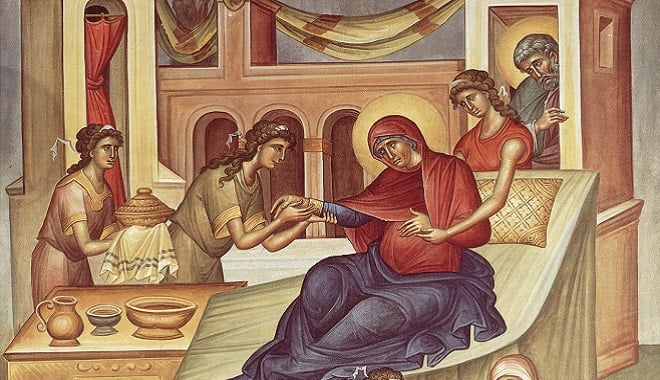 i-theotokos-epanefere-tin-promitora «Η Θεοτόκος επανέφερε την Προμήτορα Εύα στην θέση που της άξιζε»