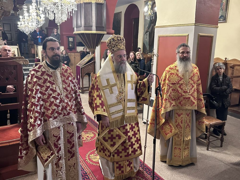 iera-Αgripnia-pros-timin-tou Ιερά Αγρυπνία προς τιμήν του Αγίου Τρύφωνος στον Ιερό Ναό Αγίας Μαρίνης Τρικάλων