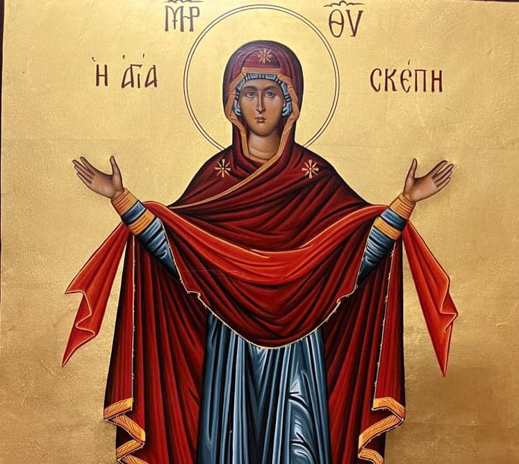 iera-Αgripnia-stin-i.m.-Αg Ιερά Αγρυπνία στην Ι.Μ. Αγ. Τριάδος Σπαρμού Ολύμπου επί τη εορτή της Αγίας Σκέπης της Θεοτόκου- ΑΠΕΥΘΕΙΑΣ ΜΕΤΑΔΟΣΗ στην 4Ε