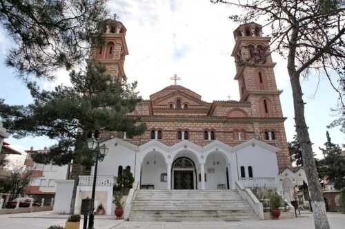 iera-panigiris-i.n.Αgion-georgiou-ke Ιερά Πανήγυρις Ι.Ν.Αγίων Γεωργίου και Χρυσοστόμου Ν.Ευκαρπίας- Υποδοχή Ιερού Λειψάνου Αγ. Δημητρίου Μυροβλύτου