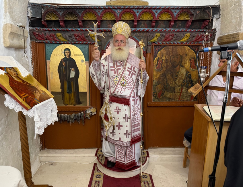 Ιεραπύτνης Κύριλλος: Η Υπεραγία Θεοτόκος διόρθωσε την ανυπακοή της Εύας