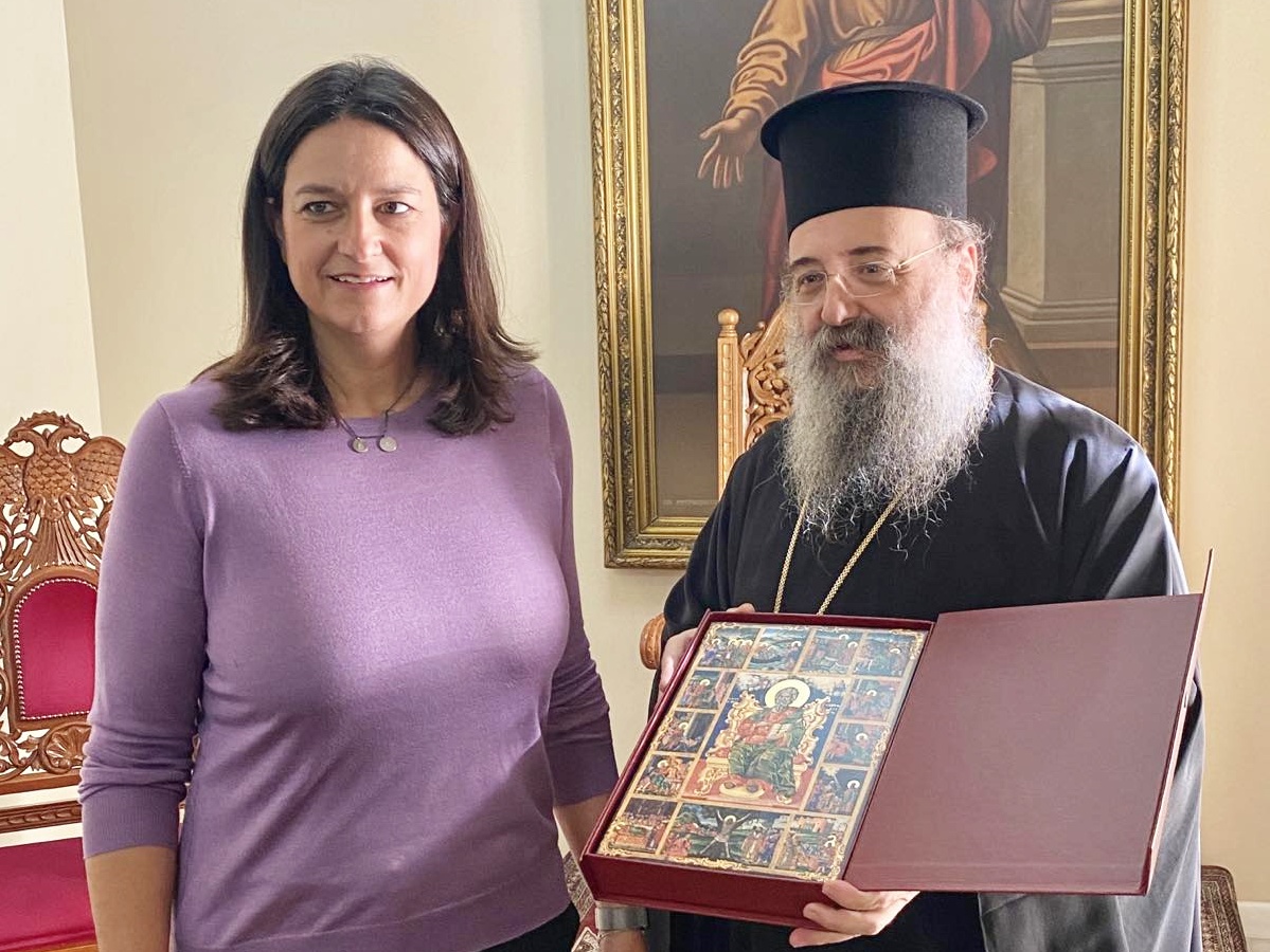 IMG-59169040fe595451adca8f3e30fe29c7-V-01 Με τον Μητροπολίτη Πατρών συναντήθηκε η Υπουργός Παιδείας Νίκη Κεραμέως