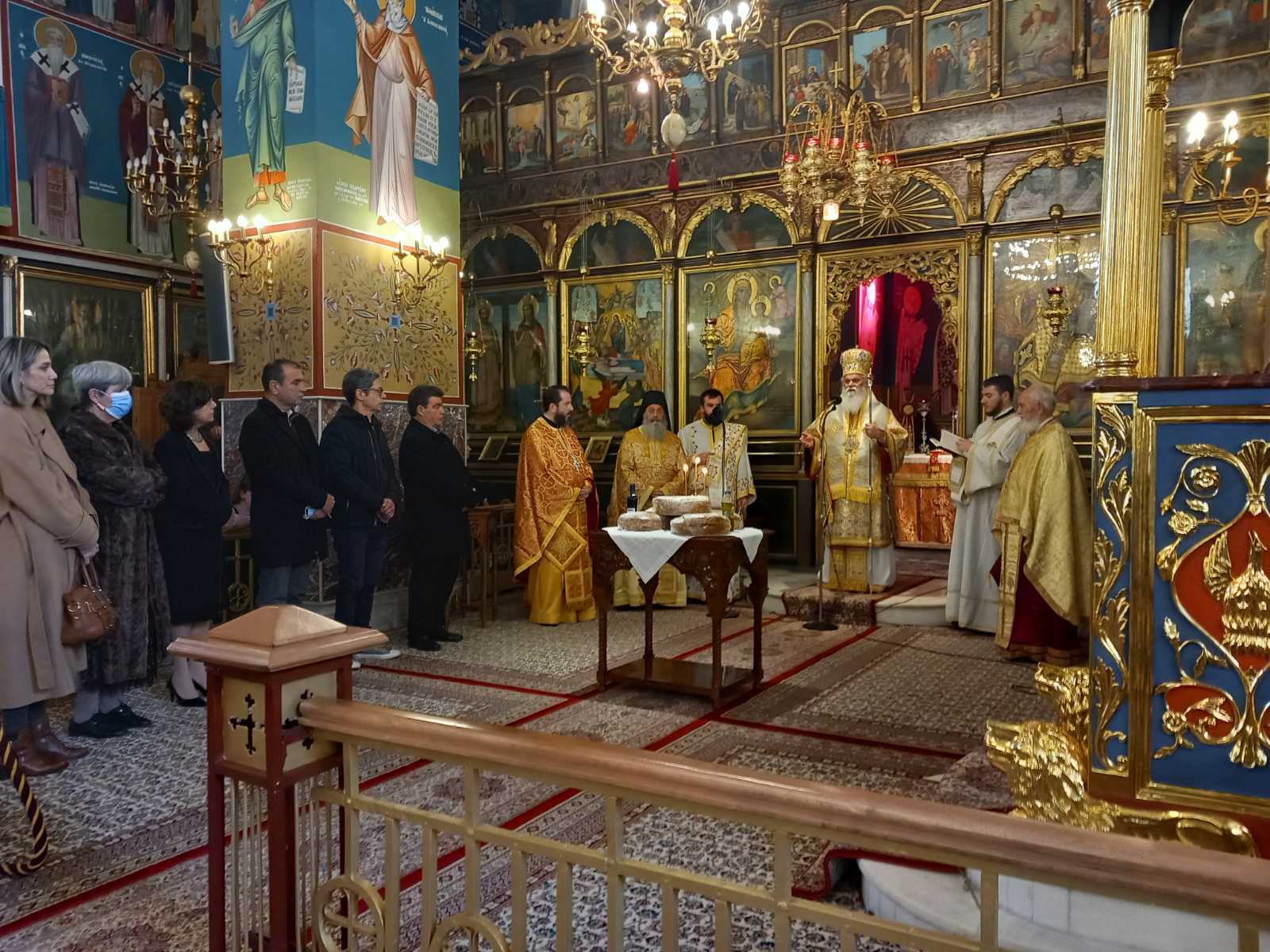 Η εορτή των Τριών Ιεραρχών στην Μητρόπολη Καλαβρύτων