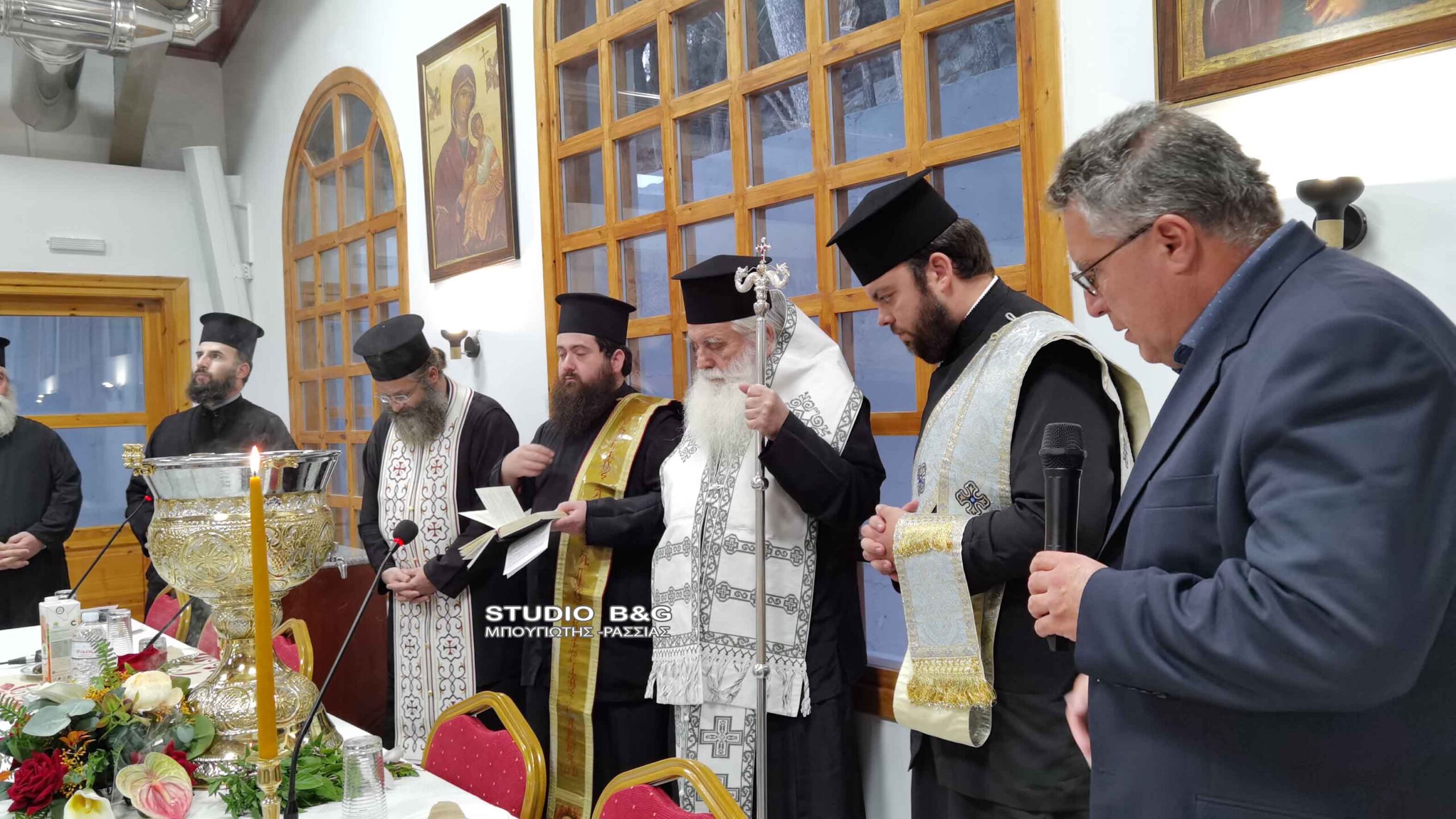 Αγιασμός για τη νέα Ραδιοφωνική χρονιά στον σταθμό της Ι. Μ. Αργολίδος