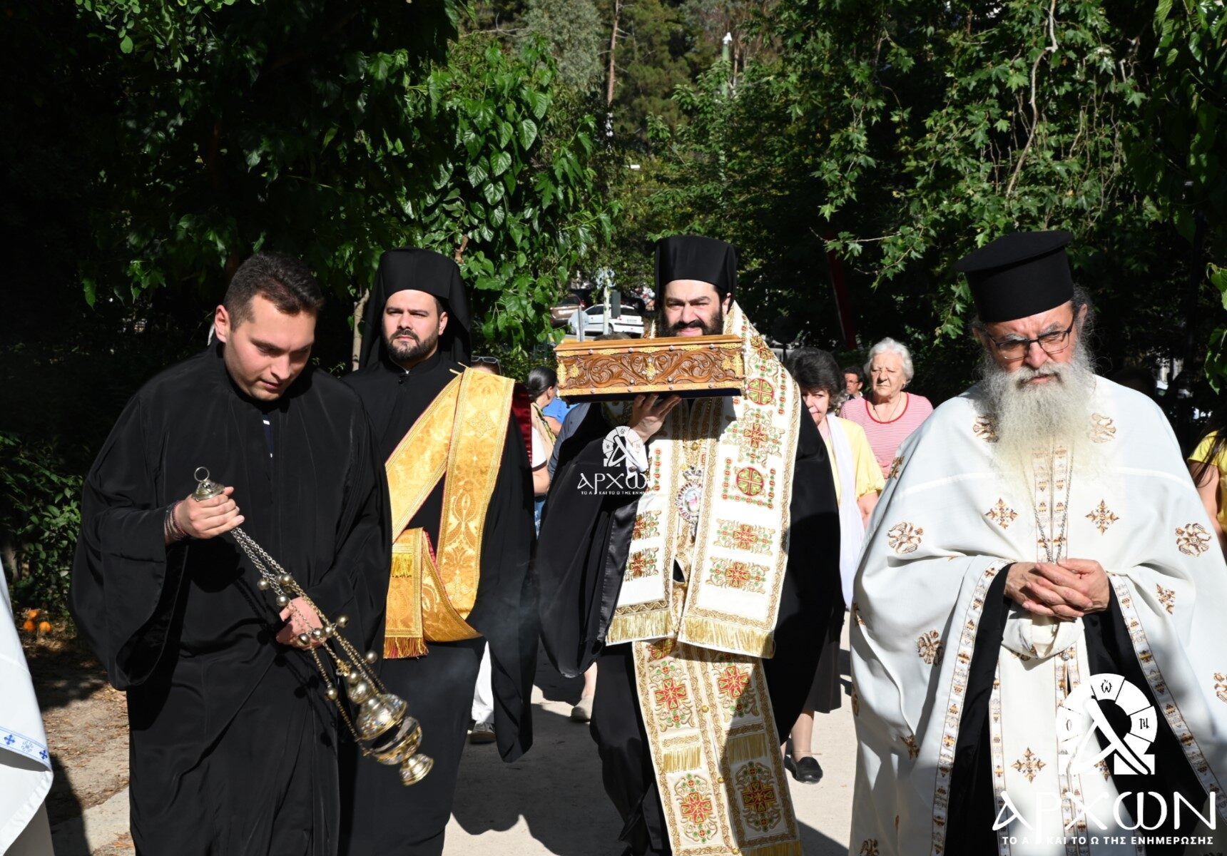 ipodochi-ierou-lipsanou-ston-Άgio Υποδοχή Ιερού Λειψάνου στον Άγιο Χαράλαμπο Πολυγώνου