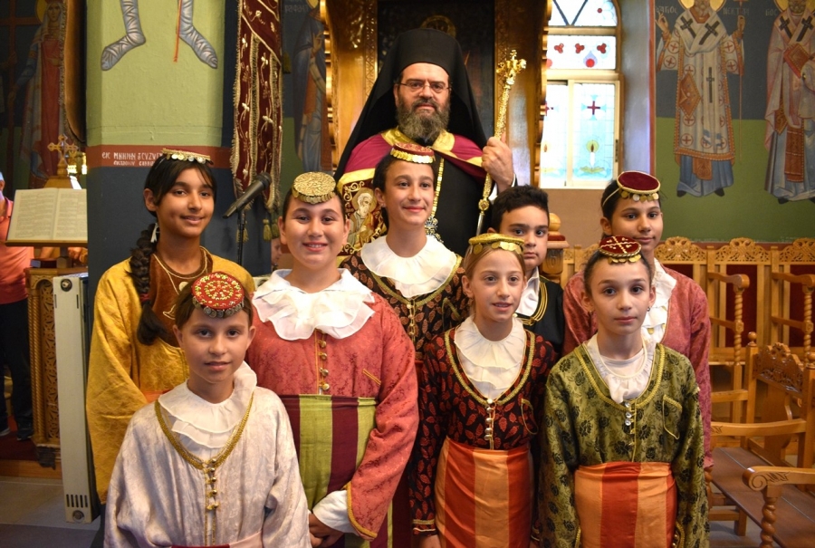 ipodochi-ierou-lipsanou-ton-Αgion Υποδοχή Ιερού Λειψάνου των Αγίων Πέντε Νεομαρτύρων εξ Σαμοθράκης στο Θρυλόριο