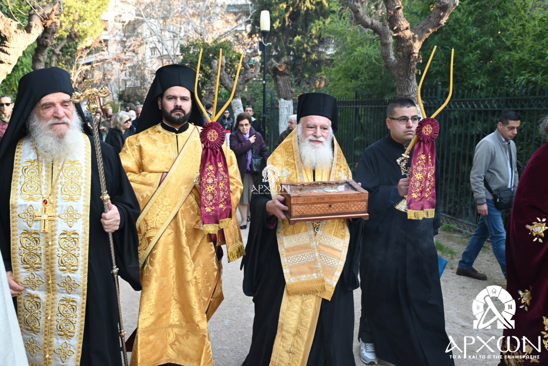 ipodochi-lipsanou-Αgias-elenis-ston Υποδοχή λειψάνου Αγίας Ελένης στον Άγιο Χαράλαμπο Πολυγώνου