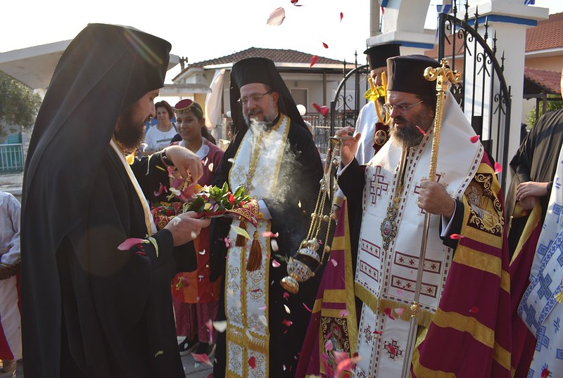 ipodochi-lipsanou-ton-Αgion-pente Υποδοχή Λειψάνου των Αγίων Πέντε Νεομαρτύων εξ Σαμοθράκης στην Ι. Μ. Μαρωνείας