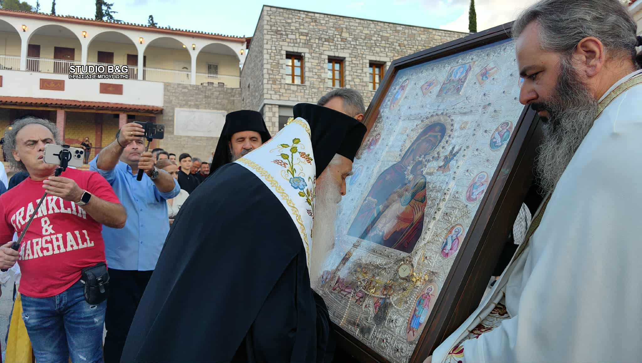 ipodochi-tis-I.-Eikonas-tis Υποδοχή της I. Eικόνας της Παναγίας «ΦΟΒΕΡΑ ΠΡΟΣΤΑΣΙΑ» από το Άγιο Όρος στο Ναύπλιο