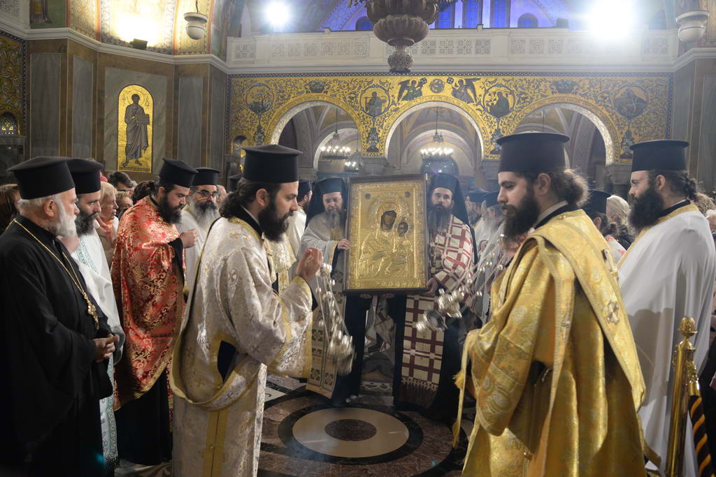 ipodochi-tis-ieras-ikonos-tis Υποδοχή της Ιεράς Εικόνος της Βηματάρισσας στην Πάτρα