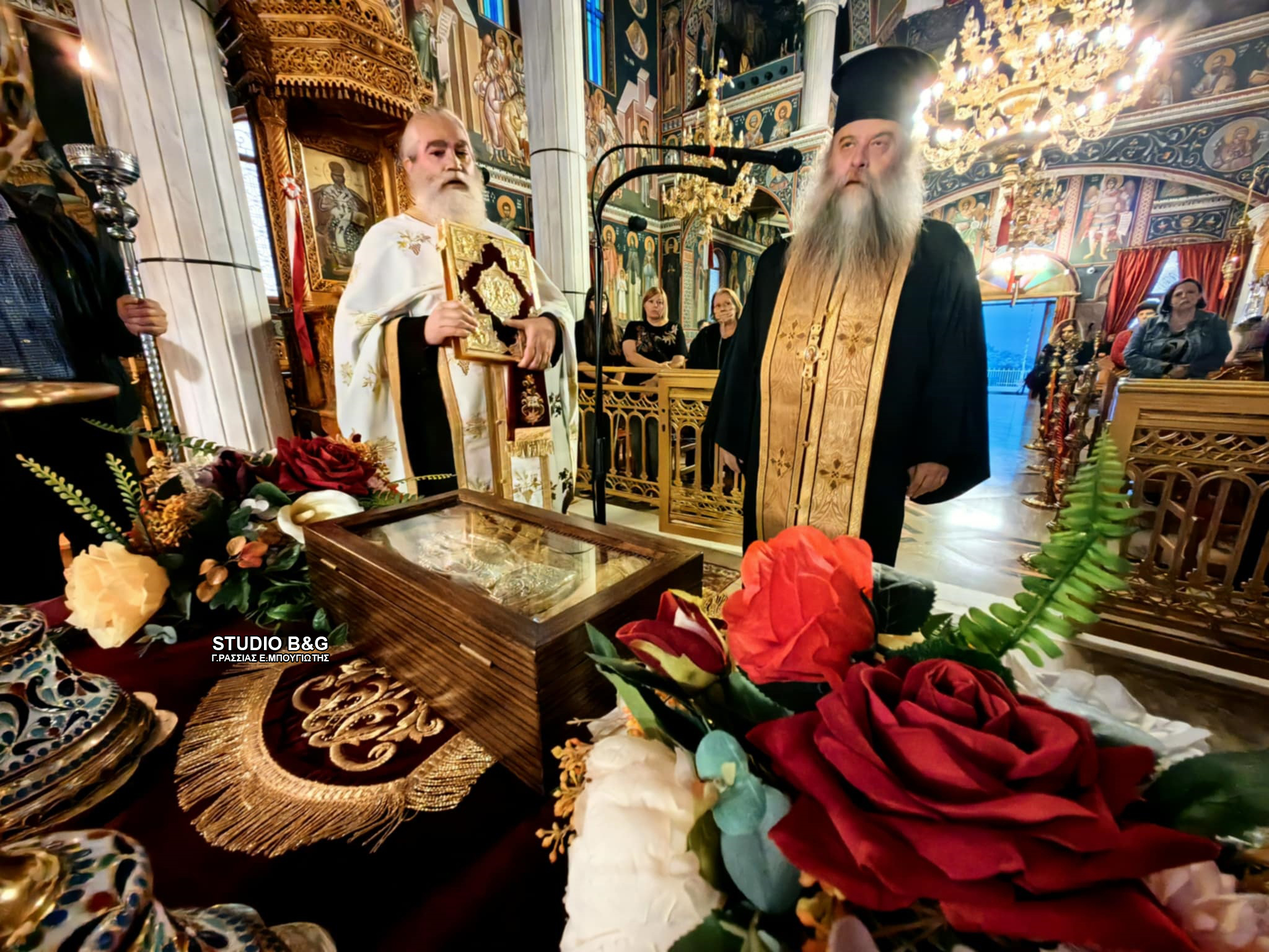ipodochi-tou-ierou-lipsanou-tis Υποδοχή του Ιερού Λειψάνου της Αγίας Παρασκευής στην Ευαγγελίστρια Ναυπλίου και Ιερά Αγρυπνία