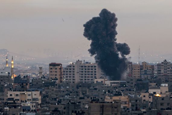 israel-gaza-vomv-Mohammed-Abed-AFP Ισραηλινά πλήγματα στη Λωρίδα της Γάζας -12 νεκροί