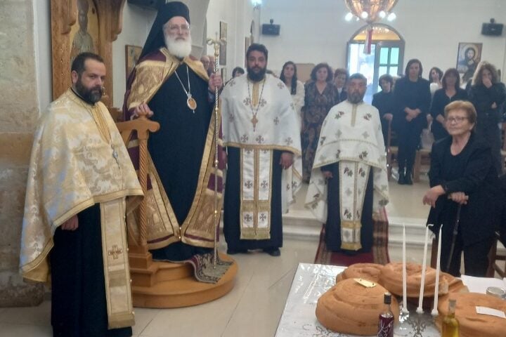 Πανηγυρικός Εσπερινός Αγίου Γεωργίου στο Νεοχώρι Μονοφατσίου