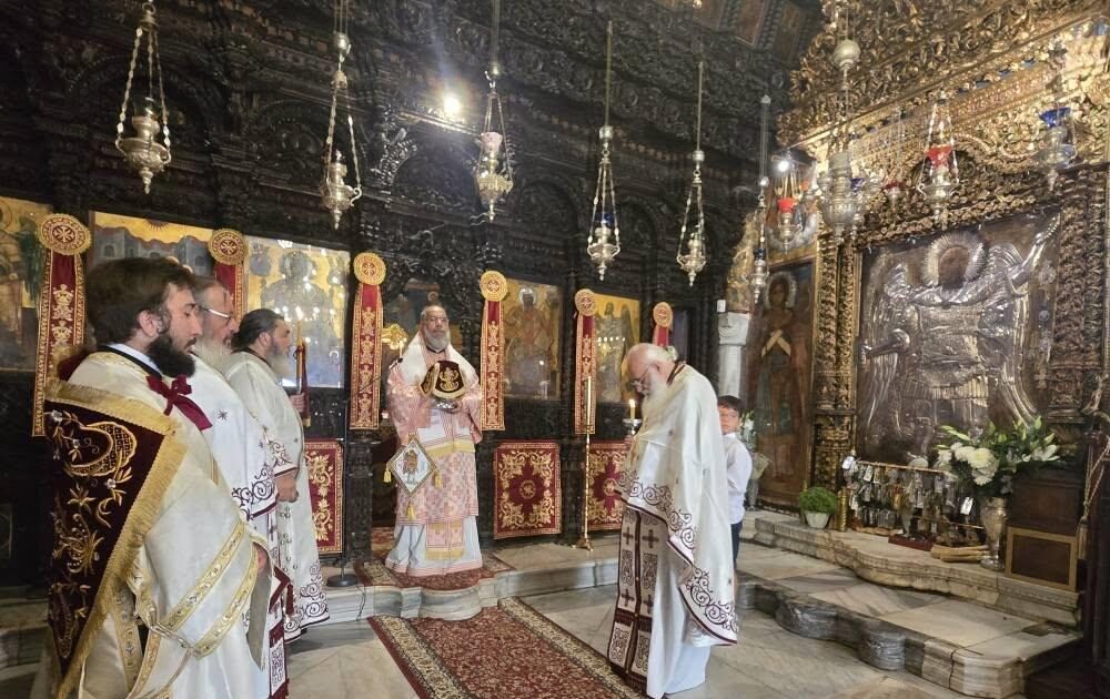 Κυριακή προ της Υψώσεως στη Μητρόπολη Σύμης