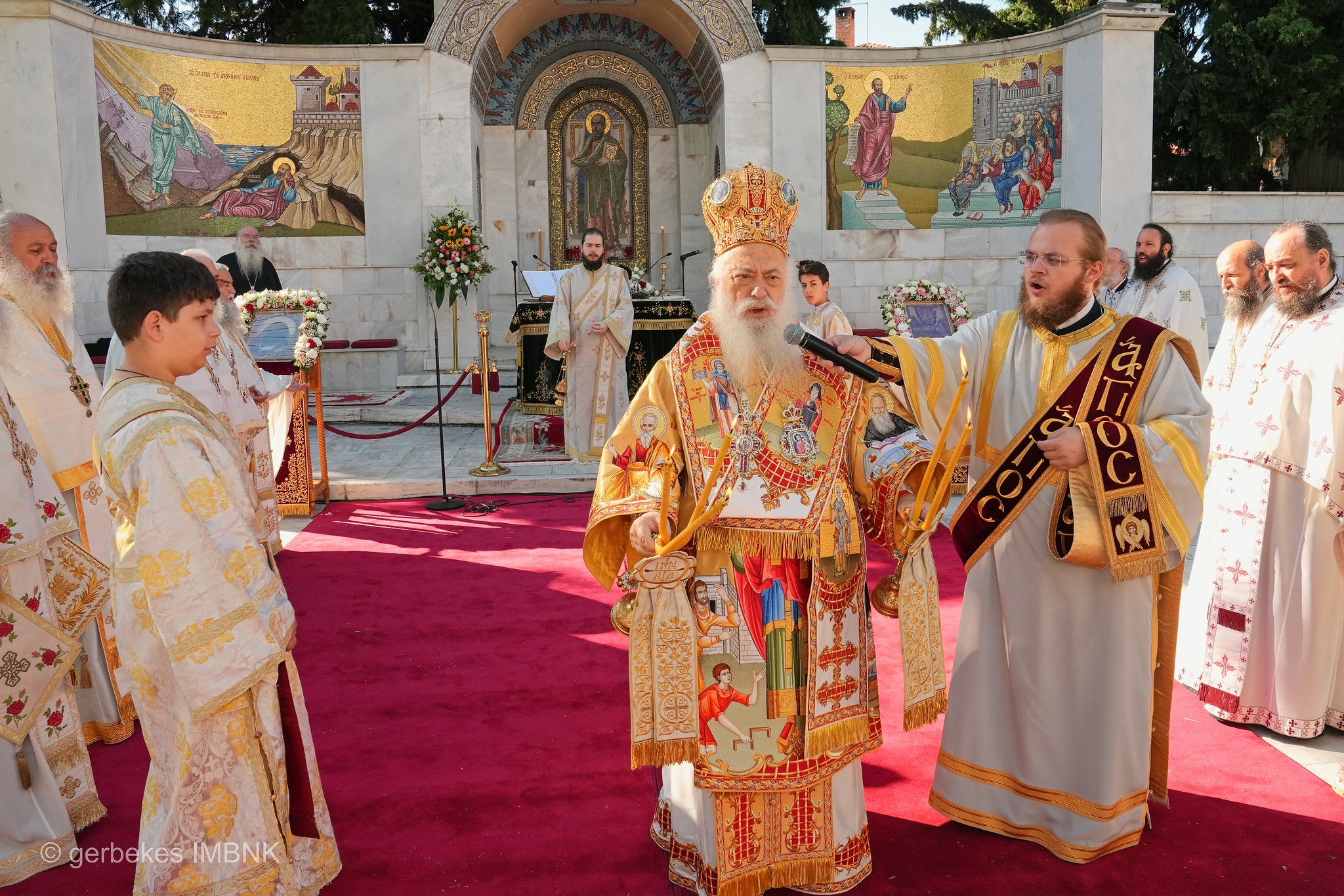 kiriaki-ton-Αgion-pateron-me Κυριακή των Αγίων Πατέρων με υπαίθρια Aρχιερατική Θεία Λειτουργία στη Βέροια