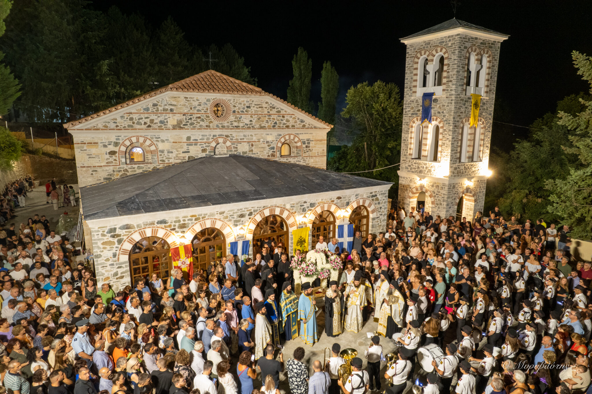 lampra-o-eortasmos-tis-kimiseos Λαμπρά ο εορτασμός της Κοιμήσεως της Θεοτόκου στην Μητρόπολη Ιερισσού
