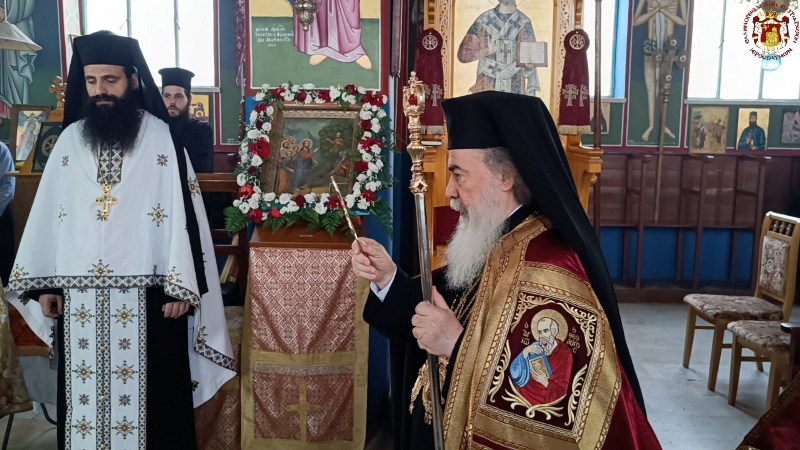 lampri-eorti-sto-patriarchio-ierosolimon Λαμπρή εορτή στο Πατριαρχείο Ιεροσολύμων του Αγίου Προφήτου Ελισσαίου (ΒΙΝΤΕΟ)
