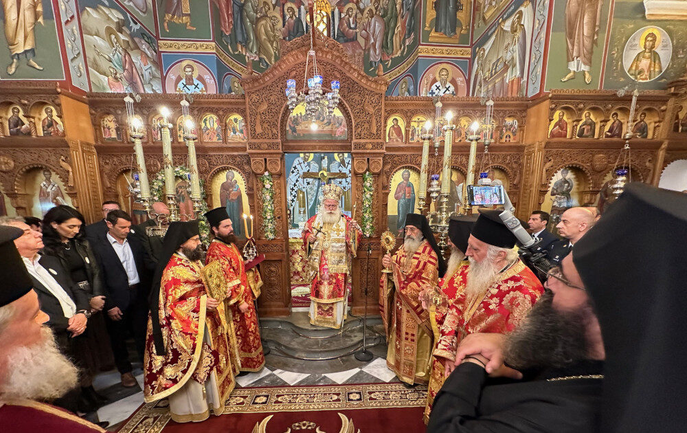 lampri-ke-pandimi-i-panigiri Λαμπρή και πάνδημη η πανήγυρη του Ιερού Καθεδρικού Ναού Αγίας Αικατερίνης Σητείας