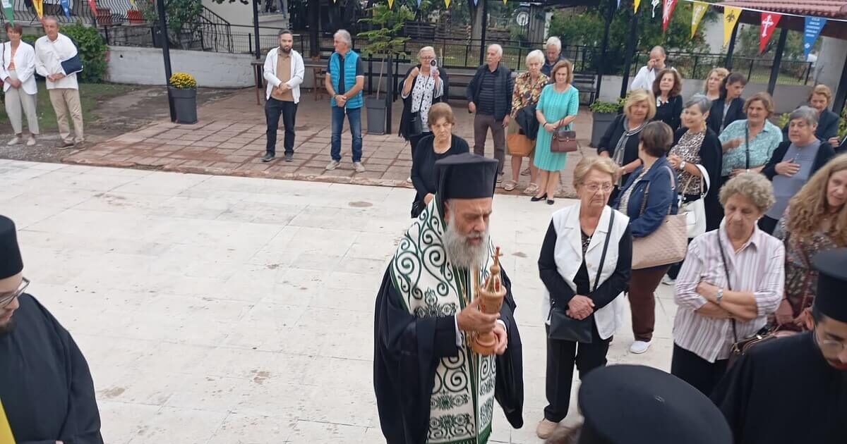 me-katanixi-o-esperinos-ton Με κατάνυξη ο Εσπερινός των εγκαινίων στον Άγιο Γεώργιο Κρανέας