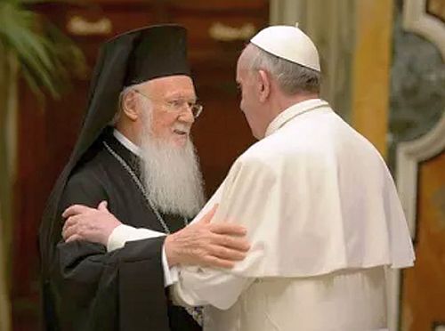 Μὲ τοὺς ἀντιχρίστους ἀμετανοήτους  φραγκοπαπικοὺς κοιναὶ ἑορταί ; Ποτέ! Ποτέ!