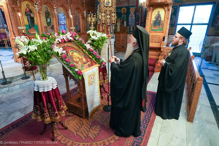 megali-paraklisi-tis-theotokou-apo Μεγάλη Παράκληση της Θεοτόκου από τον Μητροπολίτη Βεροίας στην Αλεξάνδρεια