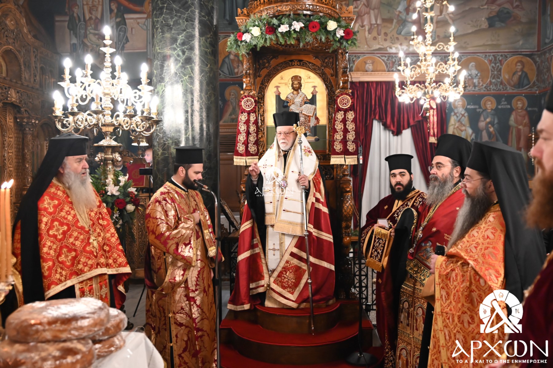 Μέγας Πανηγυρικός Εσπερινός του Αγίου Στεφάνου στη Νέα Ιωνία