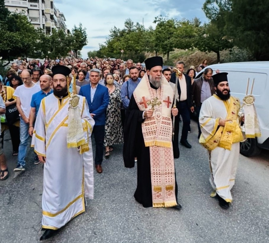 metheortos-esperinos-ke-litanefsi-ieras Μεθέορτος Εσπερινός και λιτάνευση Ιεράς Εικόνας Αγίου Ευσταθίου στη Νέα Ιωνία