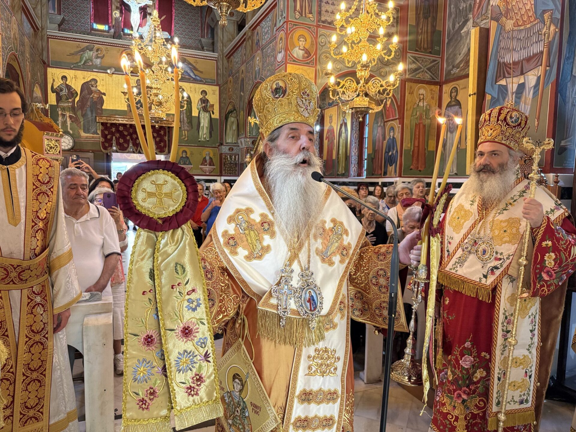 Μητροπολίτης Πειραιώς: Το θαύμα του Αγίου Φανουρίου μας παρουσιάζει ανάγλυφα την αιώνια προοπτική μας.