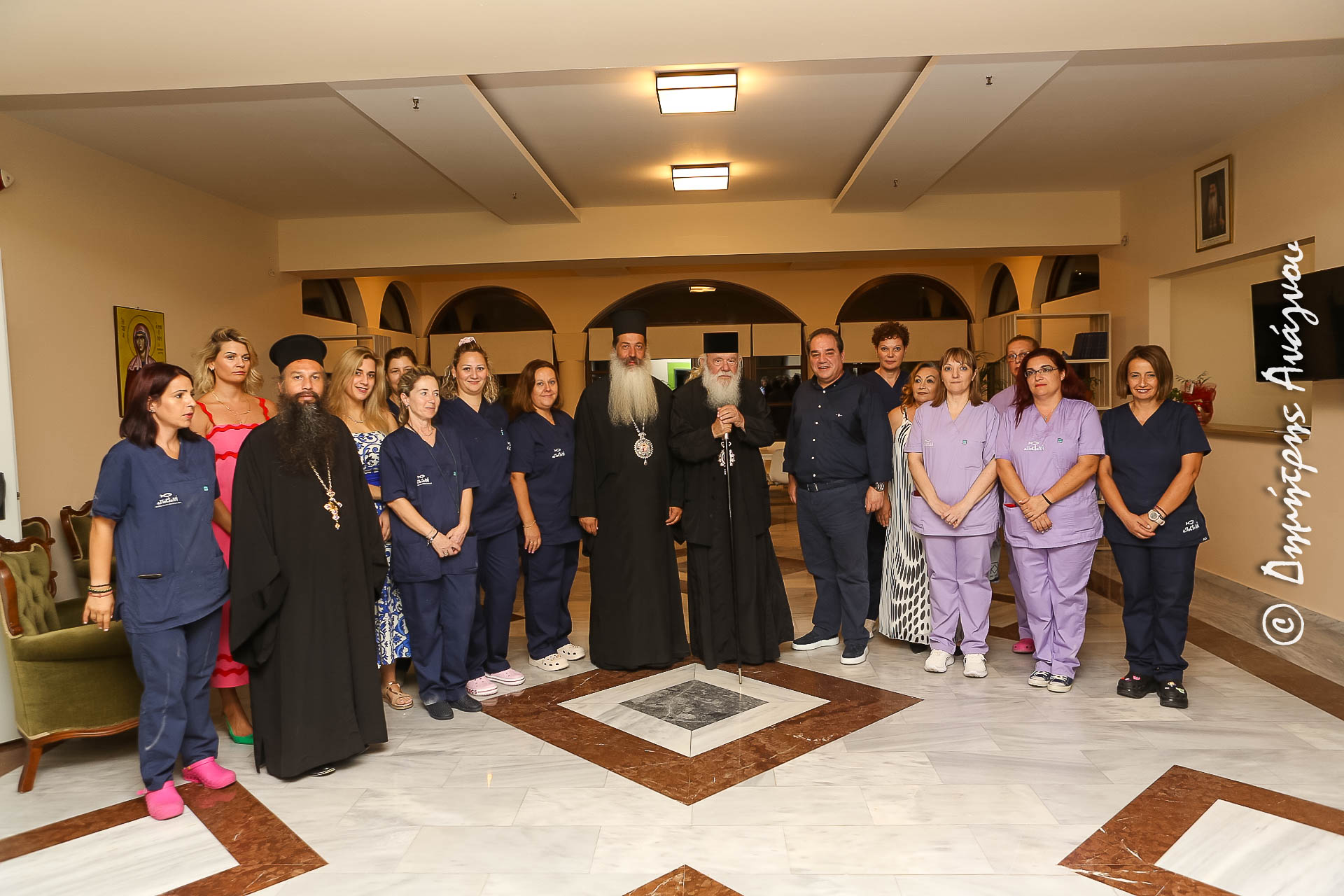 o-Αrchiepiskopos-sto-kentro-Alzheimer-tis Ο Αρχιεπίσκοπος στο Κέντρο Alzheimer της Ι. Μ. Φθιώτιδος και της Αποστολής στην Στυλίδα