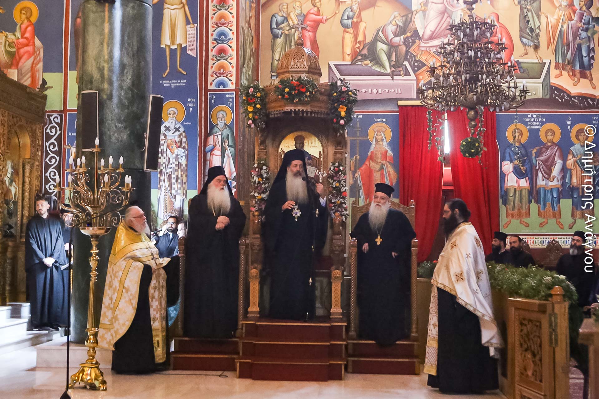 Ο Αρχιμ. Ιγνάτιος Ριγανάς στον Ε’ Κατανυκτικό Εσπερινό στην Λαμία
