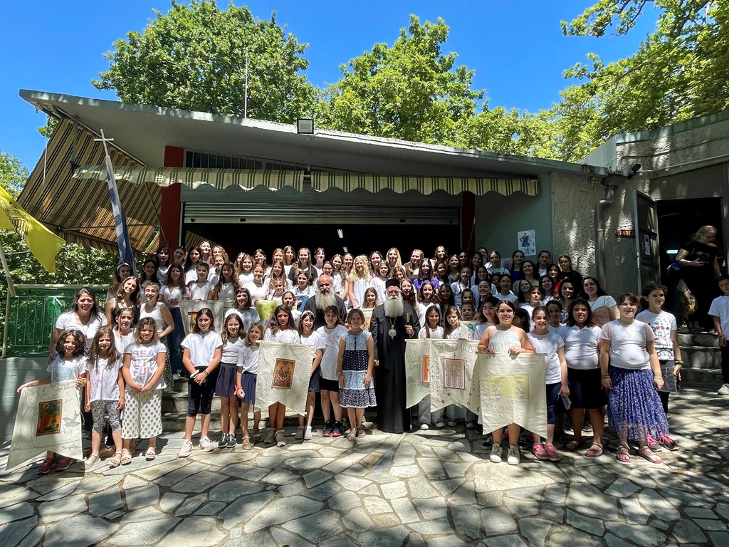 o-dimitriados-ignatios-stin-eorti Ο Δημητριάδος Ιγνάτιος στην εορτή λήξης της Α΄ Κατασκηνωτικής περιόδου στον Άγιο Λαυρέντιο Πηλίου