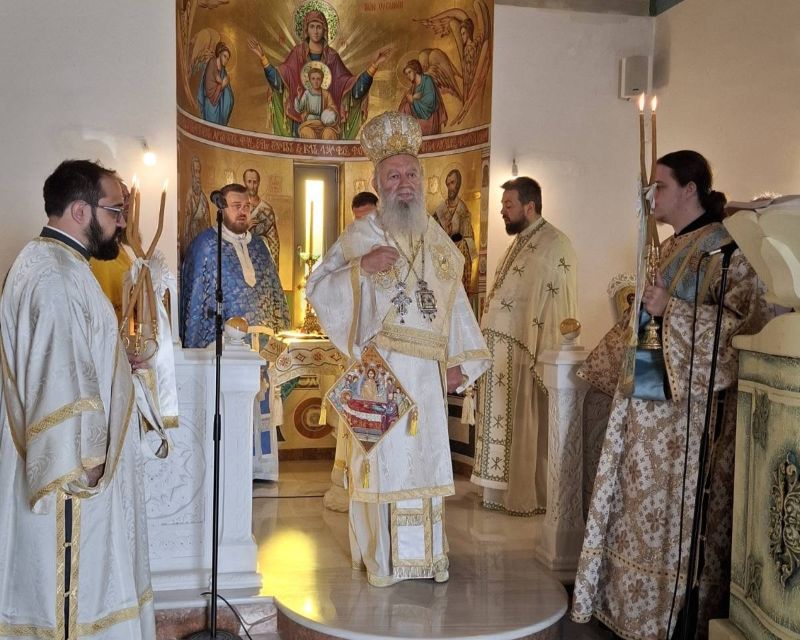 o-eortasmos-tou-Αgiou-timotheou Ο εορτασμός του Αγίου Τιμοθέου Επισκόπου Ευρίπου στην Ι. Μ. Χαλκίδος