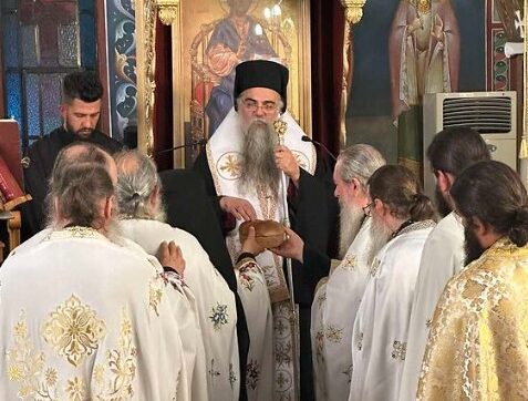 o-episkopos-Αlmopias-tou-i Ο Επίσκοπος Αλμωπίας του Ι. Ναού Αγίου Καλλινίκου Μεσημερίου