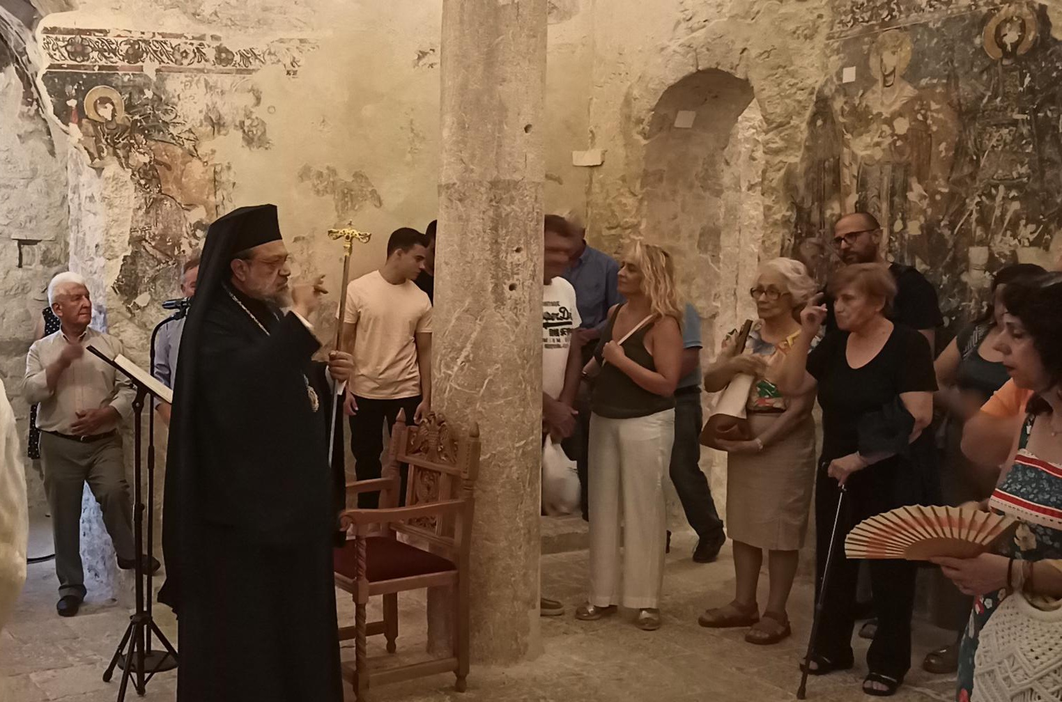 o-esperinos-tis-metamorfoseos-sto Ο εσπερινός της Μεταμορφώσεως στο Ανδρομονάστηρο Μεσσηνίας
