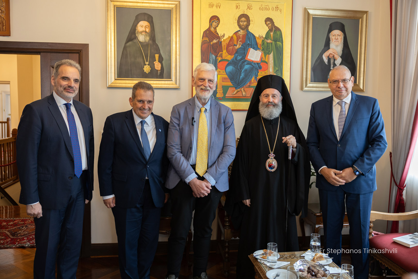 o-ifipourgos-Αpodimou-ellinismou-ioannis-2 Ο Υφυπουργός Απόδημου Ελληνισμού Ιωάννης Λοβέρδος στην Ι. Αρχιεπισκοπή Αυστραλίας