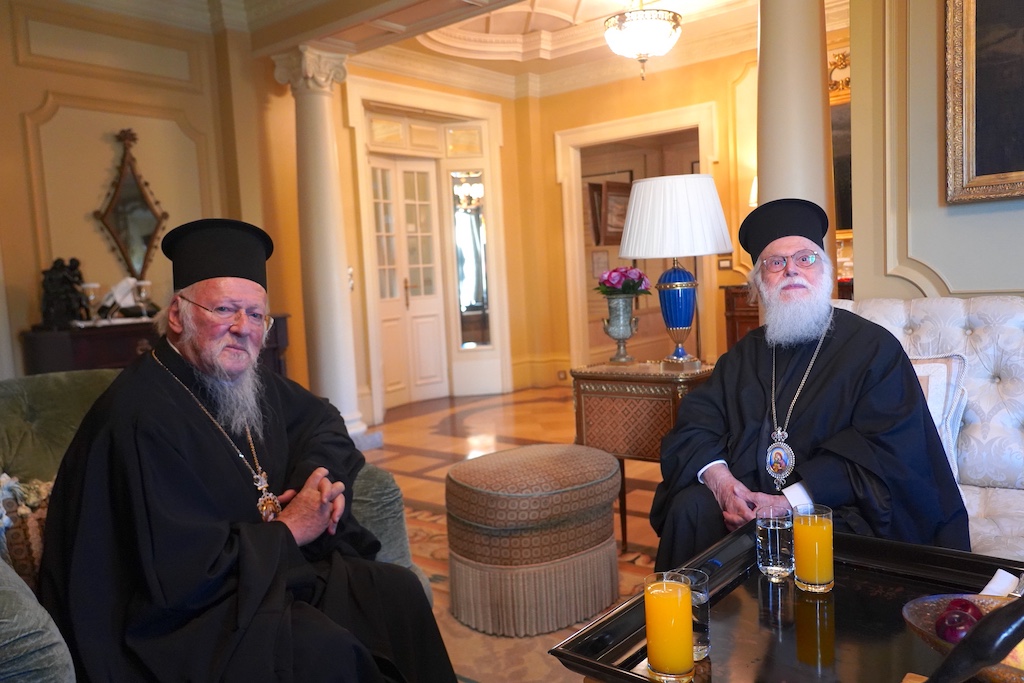 o-ik.-patriarchis-gia-ton Ο Οικ. Πατριάρχης για τον Αρχιεπίσκοπο Αναστάσιο: Μια μεγάλη προσωπικότητα της Ορθόδοξης Εκκλησίας μας