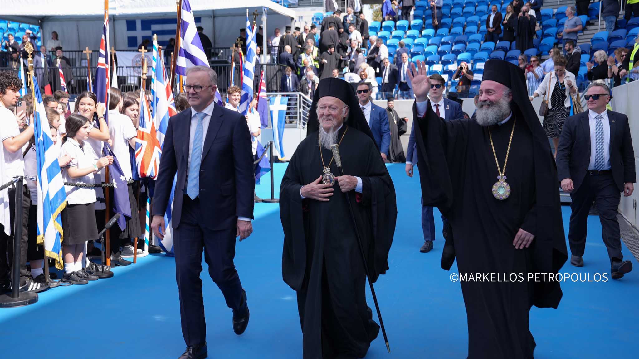 Ο Οικ. Πατριάρχης καμάρωσε την ελληνορθόδοξη Νεολαία στη Μελβούρνη