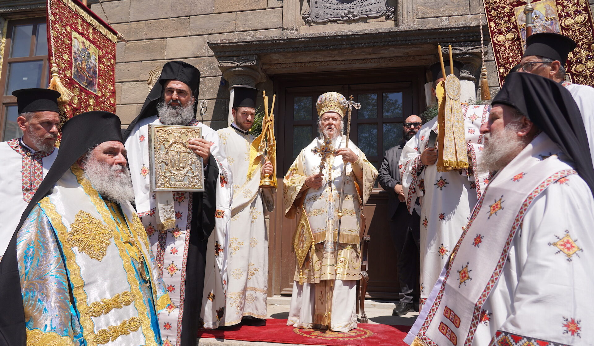 o-ik.-patriarchis-sta-Αgridia Ο Οικ. Πατριάρχης στα Αγρίδια της Ίμβρου για την εορτή της Κοιμήσεως της Θεοτόκου